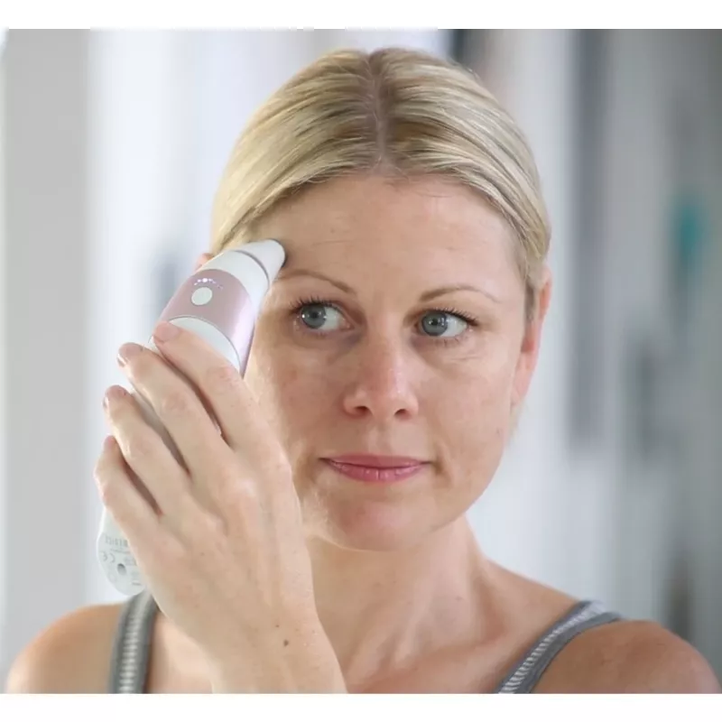 HoMedics Radiance nahahooldusseade Nahavaakum mikrodermabrasioon Roosakuldne, Valge