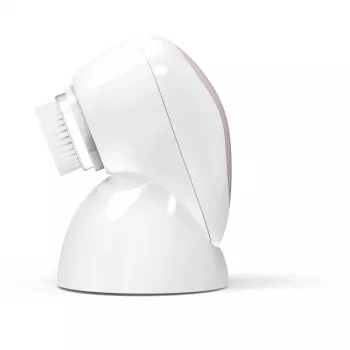 HoMedics FAC-600-EU näopuhastushari Pulsatsioon Roosakuldne, valge Aku