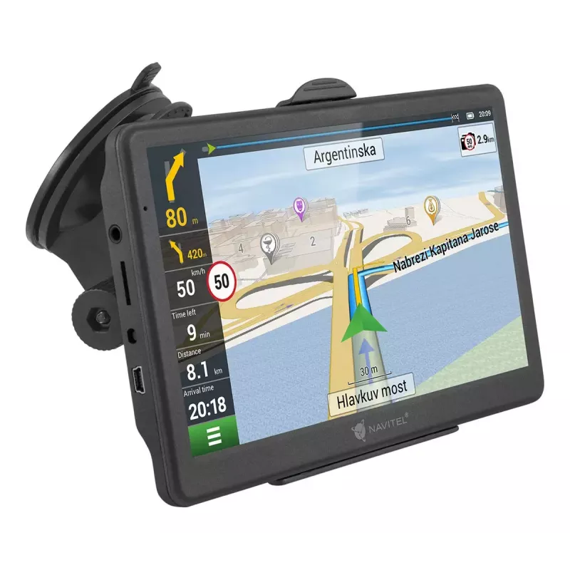 Navigator Navitel MS700 Fixed 17.8 cm (7 tolli) TFT puutetundlik ekraan Must