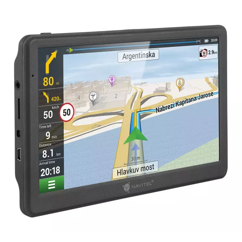 Navigator Navitel MS700 Fixed 17.8 cm (7 tolli) TFT puutetundlik ekraan Must