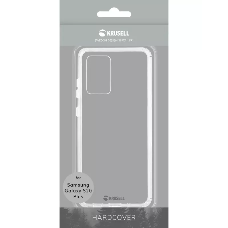 Cover Krusell Essentials Samsung Galaxy S20+ 6.7 tolli läbipaistev