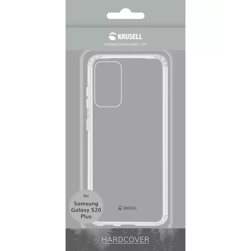 Cover Krusell Essentials Samsung Galaxy S20+ 6.7 tolli läbipaistev