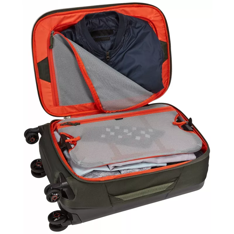 Thule Subterra TSRS-322 Dark Forest Spinner Must 33 L nailon, polükarbonaat