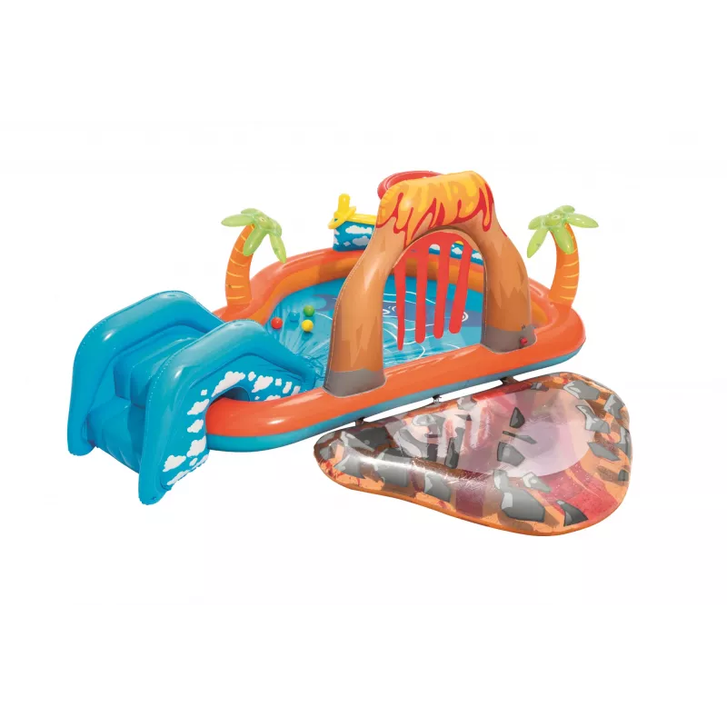 Inflatable play center Bestway 53069 — children’s inflatable play area with pool section