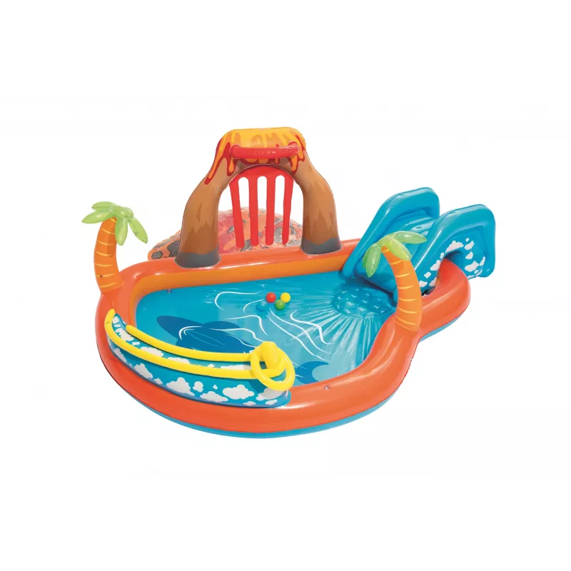 Inflatable play center Bestway 53069 — children’s inflatable play area with pool section