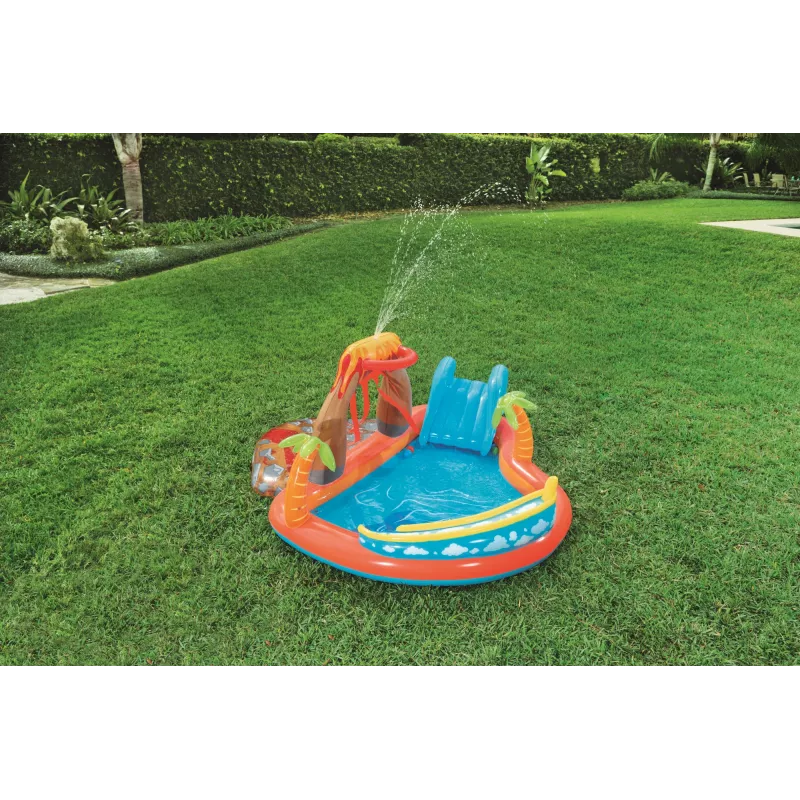 Inflatable play center Bestway 53069 — children’s inflatable play area with pool section