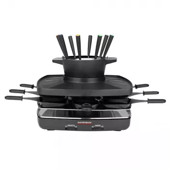 Raclette Fondue Set Gastroback Family And Friends