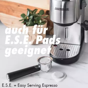 Espressomasin Gastroback Design Espresso Piccolo 1.4 L manuaalne