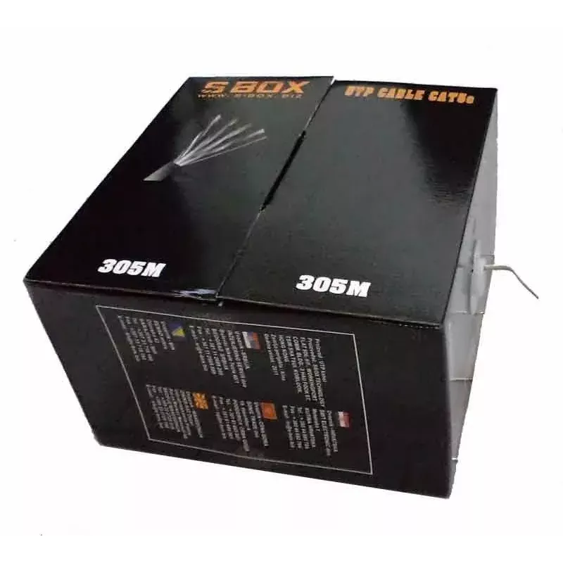 Võrgukaabel SBOX UTP-305 CAT5E RJ45 305M sinine
