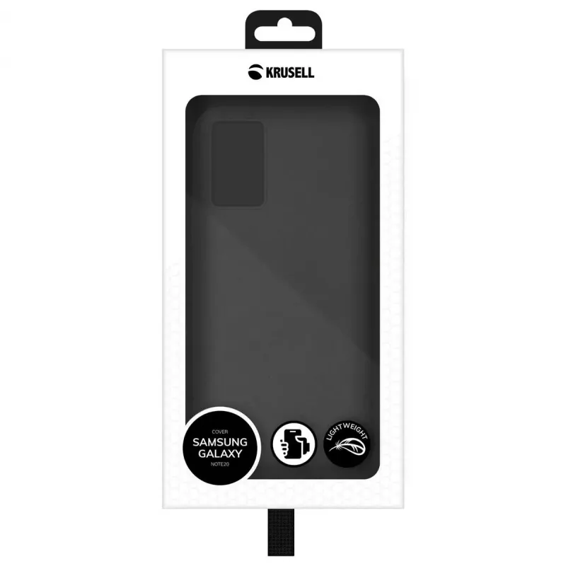 Cover Krusell Galaxy Note20 17 cm (6.7 tolli) Must