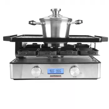 Raclette-Fondue Set Gastroback Design Raclette-Fondue Advanced Plus 2200W