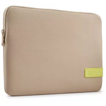 Case Logic Reflect REFPC-113 Plaza Taupe/Sun-Lime 33,8 cm (13,3-tolline) varrukakott