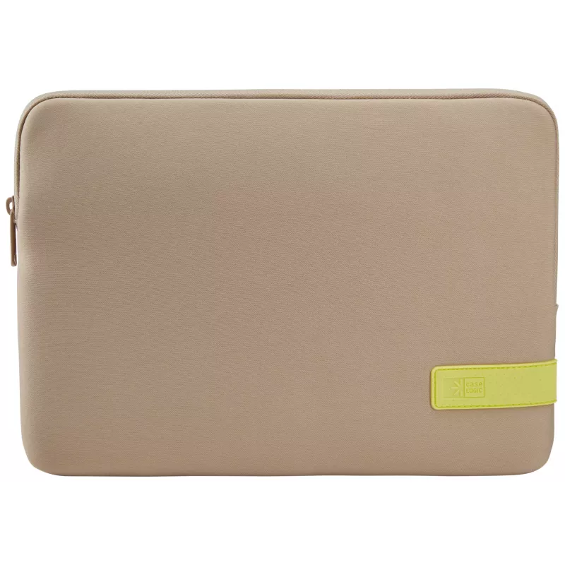 Case Logic Reflect REFPC-113 Plaza Taupe/Sun-Lime 33,8 cm (13,3-tolline) varrukakott