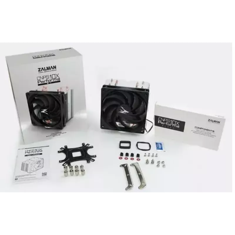 CPU jahuti ZALMAN CNPS10X PERFORMA ST 120mm ventilaatori ja 4 soojustoruga