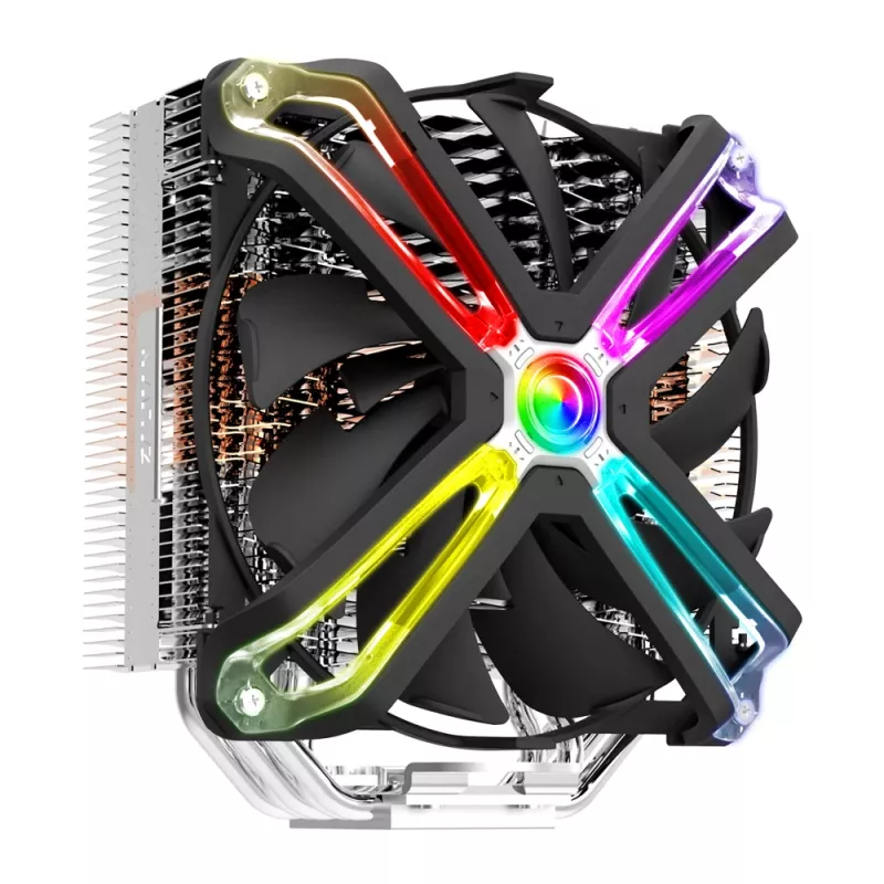 Zalman CNPS17X arvuti jahutussüsteem Protsessorijahuti 14 cm Must, Hall