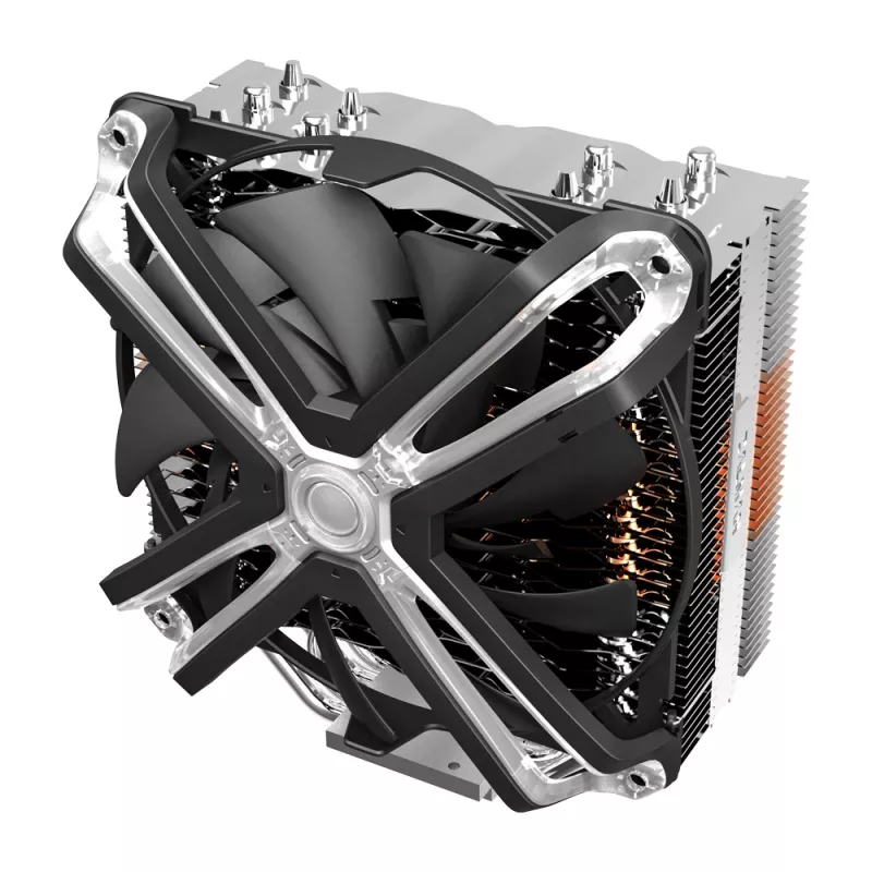 Zalman CNPS17X arvuti jahutussüsteem Protsessorijahuti 14 cm Must, Hall