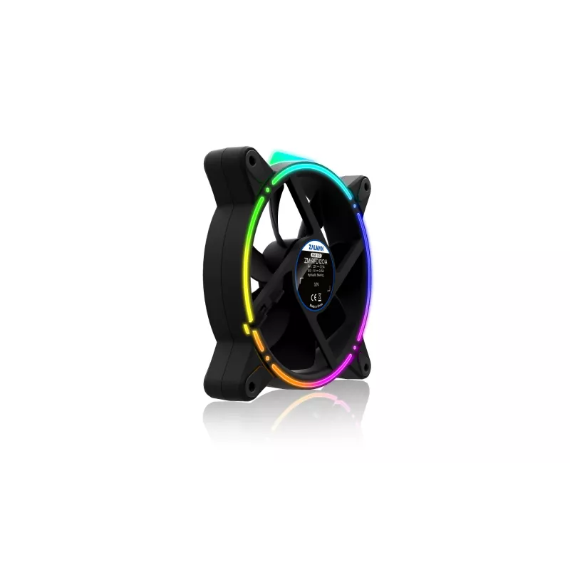 Zalman ZM-RFD120A arvuti jahutussüsteem Arvutikorpus Ventilaator 12 cm Must