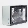 PC-korpus Zalman M2 Mini-Silver Mini Tower hõbedane