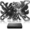 Zalman ZM-SF120A3 arvutijahutussüsteem Arvutikorpuse ventilaator 12 cm Must