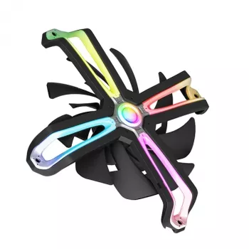 Zalman ZM-SF140 arvuti jahutussüsteem Arvutikorpuse ventilaator 14 cm Must 1 tk