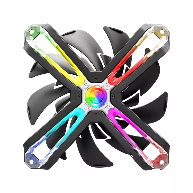 Zalman ZM-SF140 arvuti jahutussüsteem Arvutikorpuse ventilaator 14 cm Must 1 tk