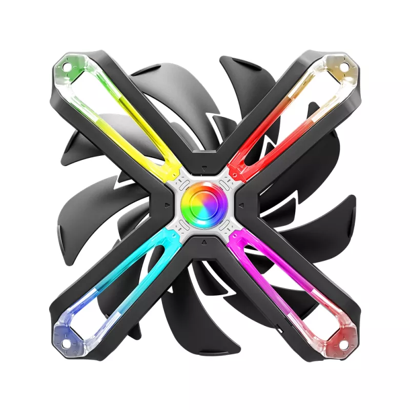 Zalman ZM-SF140 arvuti jahutussüsteem Arvutikorpuse ventilaator 14 cm Must 1 tk