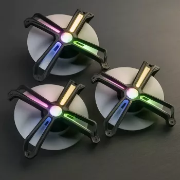 Zalman ZM-SF140A3 arvuti jahutussüsteem Arvutikorpuse ventilaator 14 cm Must 3 tk
