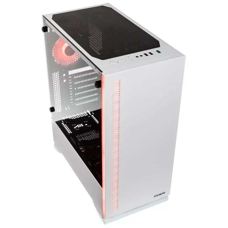Zalman S5 Valge arvutikorpus Midi Tower