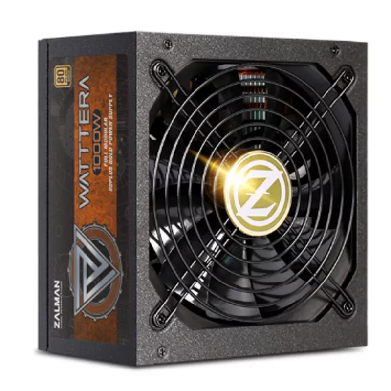 Zalman ZM1000-EBTII toiteplokk 1000 W 24-kontaktiline ATX ATX Must