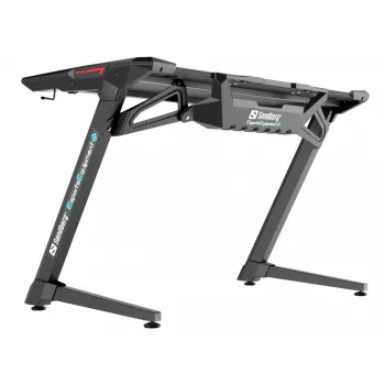 Mängulaud Sandberg Fighter Gaming Desk 2 Must