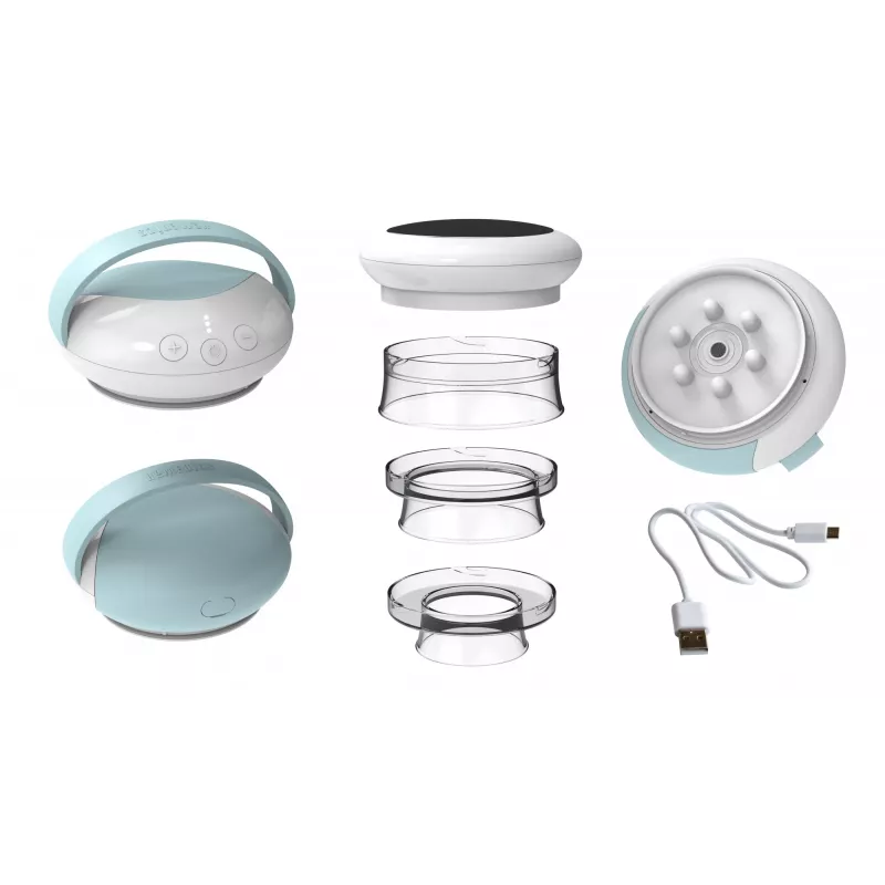HoMedics Smoothee IR jalamassaažiseade Valge 4 peaga Akutoide