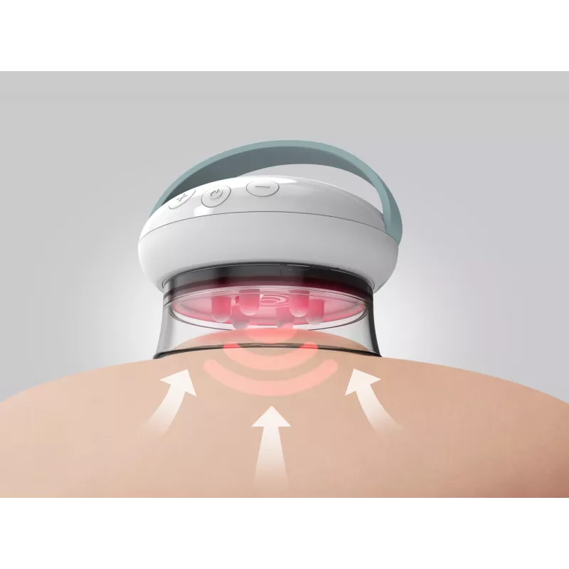 HoMedics Smoothee IR jalamassaažiseade Valge 4 peaga Akutoide