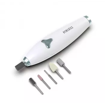 HoMedics Luxury 6-in-1 Electric Mani/Pedi Set 6 heads Battery plastik