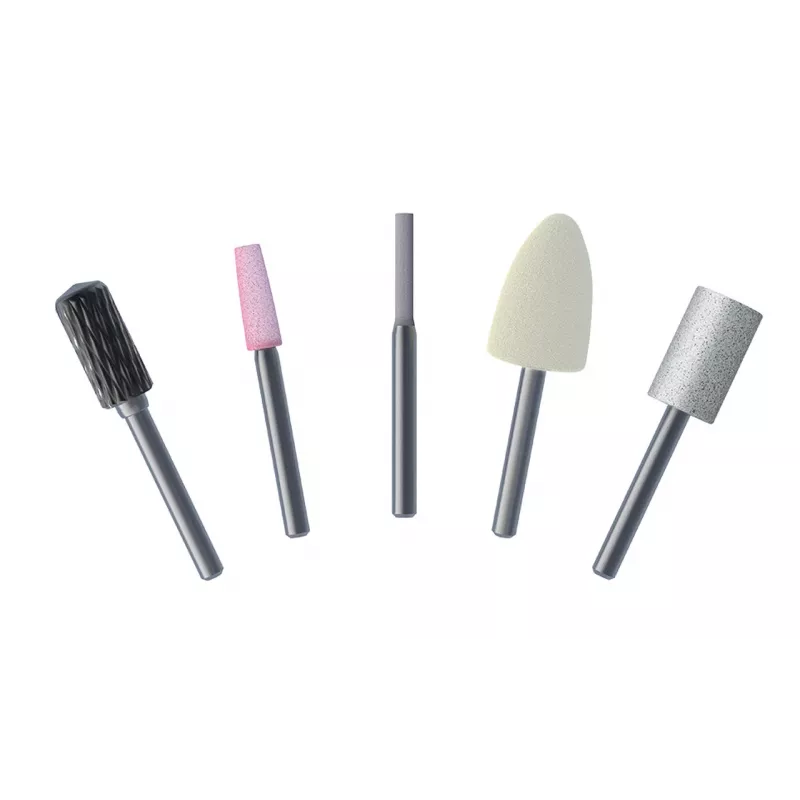 HoMedics Luxury 6-in-1 Electric Mani/Pedi Set 6 heads Battery plastik