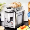 Gastroback Design Digital 2S röster 2 viilu 950 W roostevaba teras