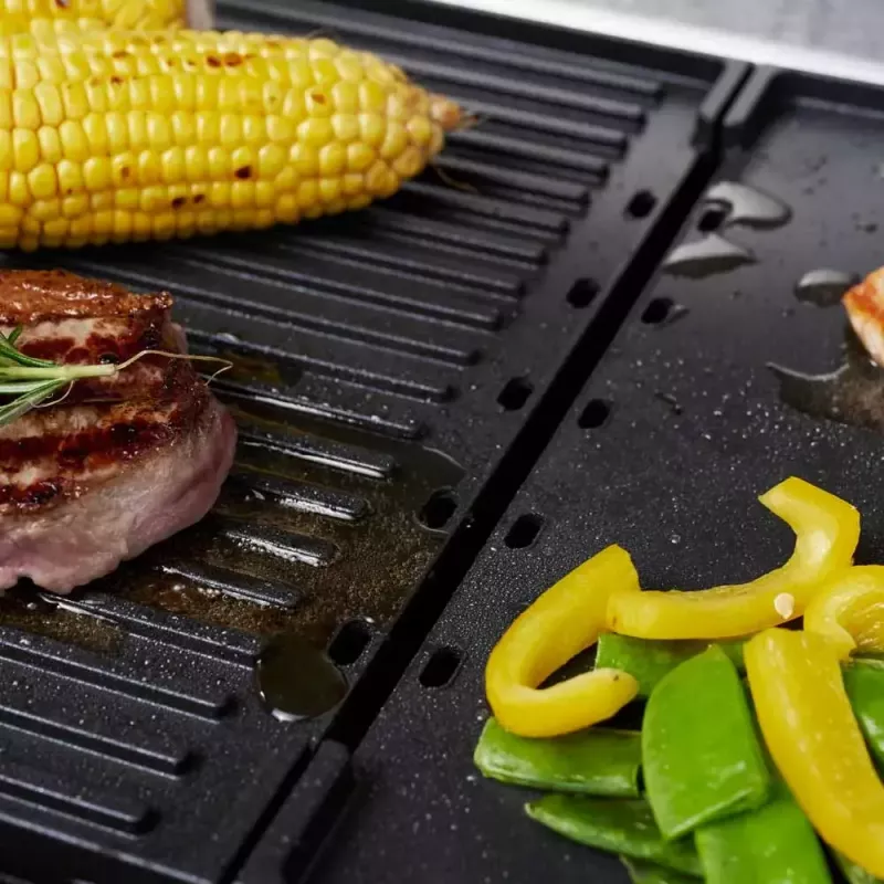 Gastroback Design Plancha & BBQ kontaktgrill 2000 W roostevaba teras