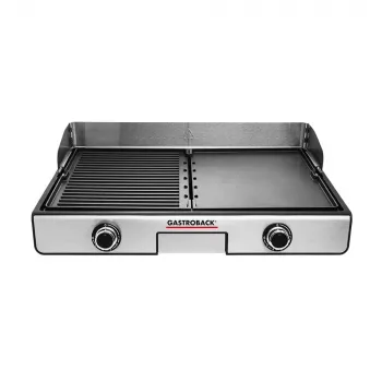 Gastroback Design Plancha & BBQ kontaktgrill 2000 W roostevaba teras