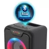 Kaasaskantav Bluetooth-kõlar MANTA SPK816 — 30W RMS, Bluetooth 5.0, USB/SD/AUX, FM, 4h aku, Must