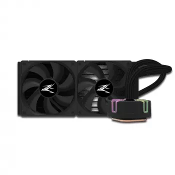 Zalman Reserator5 Z24 Must CPU vedelikjahuti 240mm radiaator 2 x SF120 ARGB ventilaator Protsessor Kõik-ühes vedelikjahuti 12 cm