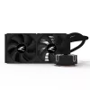 Zalman Reserator5 Z24 Must CPU vedelikjahuti 240mm radiaator 2 x SF120 ARGB ventilaator Protsessor Kõik-ühes vedelikjahuti 12 cm