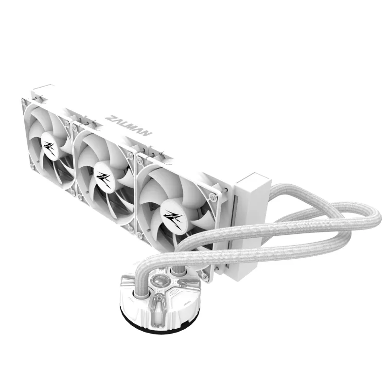 Zalman Reserator5 Z36 Valge arvuti vedelikjahutus Kiibistik 12 cm Must