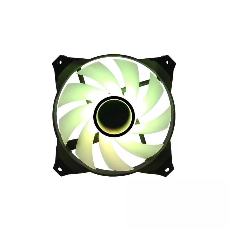 Zalman ZM-IF120 120 mm piimvalge aRGB ventilaator lõpmatuse efektiga 1200 p/min 21,0 dB(A) 55,2 CFM Arvutikorpus 12 cm