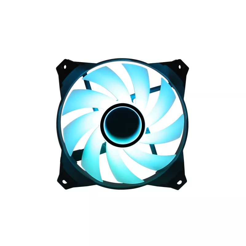 Zalman ZM-IF120 120 mm piimvalge aRGB ventilaator lõpmatuse efektiga 1200 p/min 21,0 dB(A) 55,2 CFM Arvutikorpus 12 cm