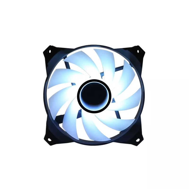Zalman ZM-IF120 120 mm piimvalge aRGB ventilaator lõpmatuse efektiga 1200 p/min 21,0 dB(A) 55,2 CFM Arvutikorpus 12 cm