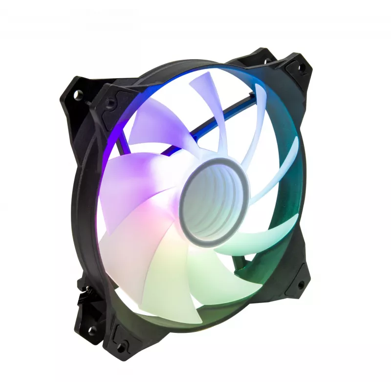 Zalman ZM-IF120 120 mm piimvalge aRGB ventilaator lõpmatuse efektiga 1200 p/min 21,0 dB(A) 55,2 CFM Arvutikorpus 12 cm