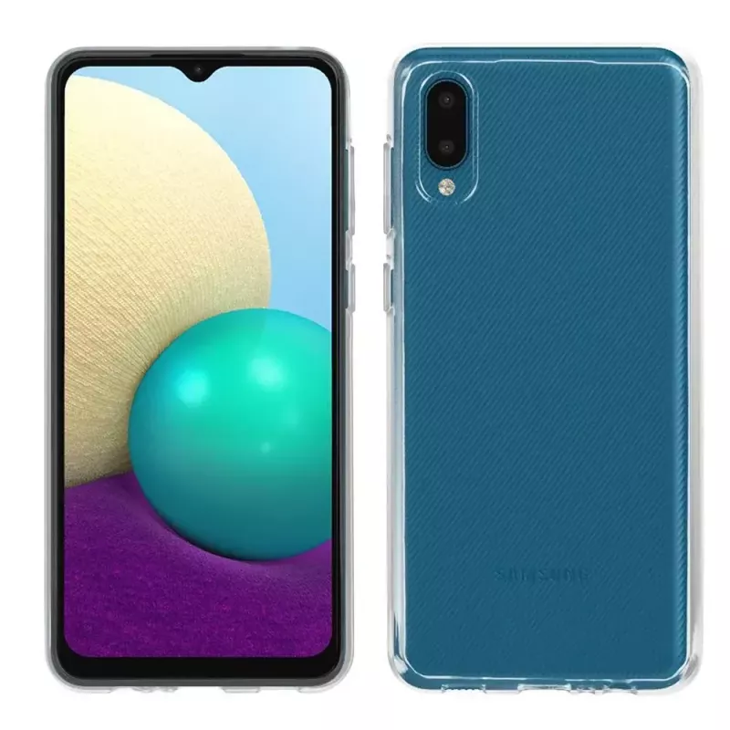 Krusell Galaxy A02 ümbris, 16,5 cm, läbipaistev