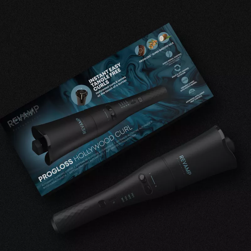 Revamp Progloss Hollywood Curl automaatne lokitang Soe Must 3 m