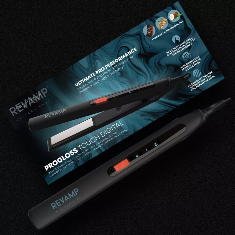 Revamp Progloss Touch Digital sirgendaja Warm Must 3 m