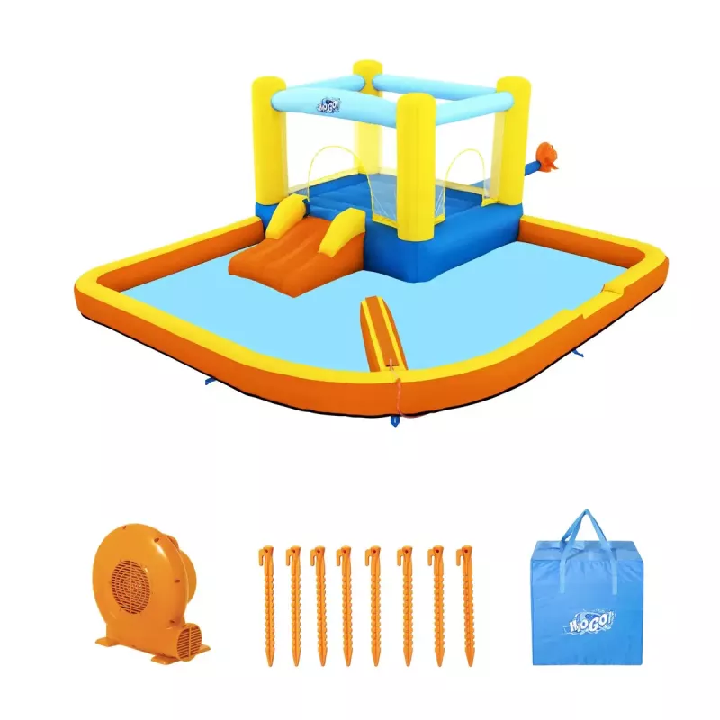 Täispuhutav mängukeskus Bestway H2OGO! Beach Bounce laste veepark 1,52 m