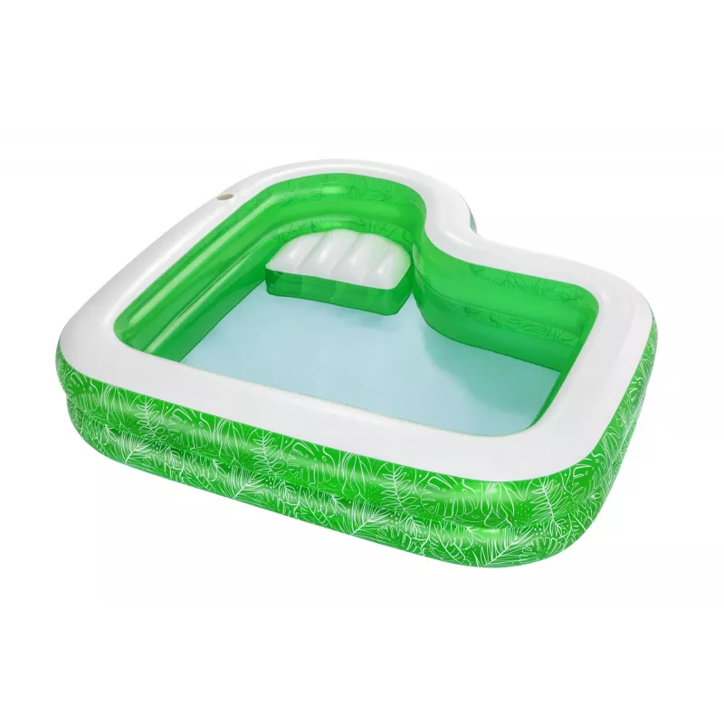 Bestway 7'7 inch x 7'7 inch x 20 inch/2,31m x 2,31m x 51cm Tropical Paradise perebassein